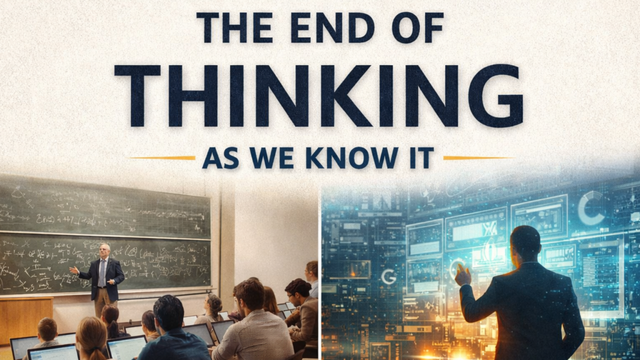 The End of Thinking as We Know It